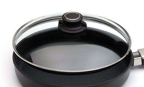 skleněné víko s termoventilem Harecker x-line 24 cm