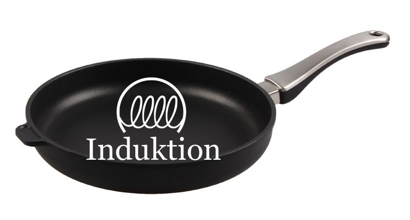 EXCELENT ručně litá titan diamantová pánev Harecker 28 cm/5. i INDUKCE +