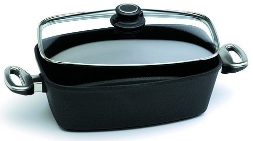 EXCELENT ručně litá titan diamantový pekáč Harecker 33x21 i INDUKCE 