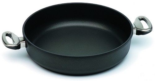 EXCELENT ručně litá titan diamantový hrnec Harecker 32 cm/8  víko akce 
