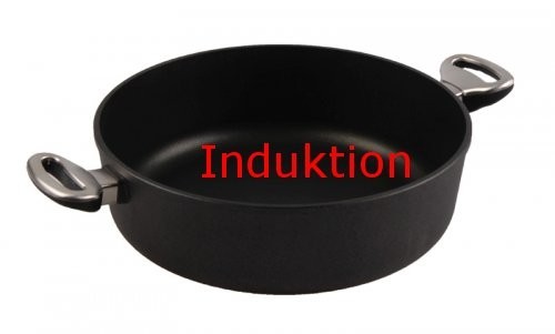 ručně litý plasma titanový hrnec Harecker 32 cm /10 indukce