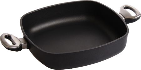 plasma titanová pánev 28x28 x7 Harecker + víko