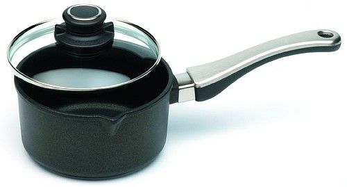  EXCELENT ručně litý titan diamantový rendlík s ručkou 16 cm + víko